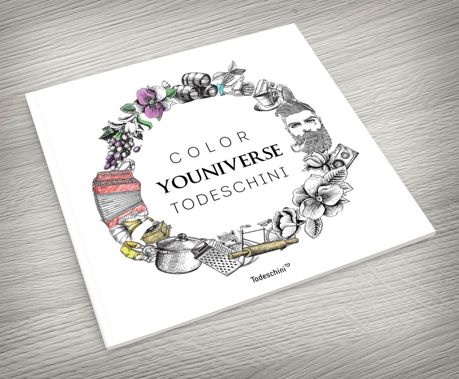 Um livro de colorir especialmente para arquitetos!