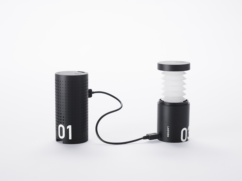 Nendo cria tubo com suprimentos para sobreviver a um desastre natural