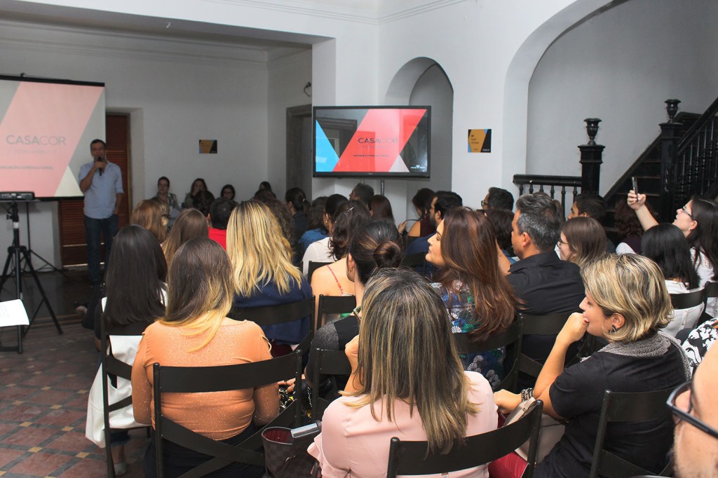CASACOR PE: Profissionais escolhem seus ambientes em reunião
