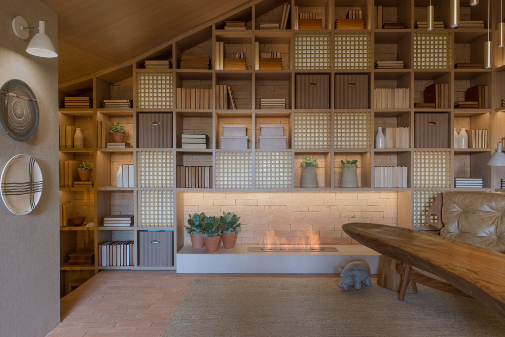 CASACOR SP 2017: Um ateliê de 40 m² confortável e aconchegante