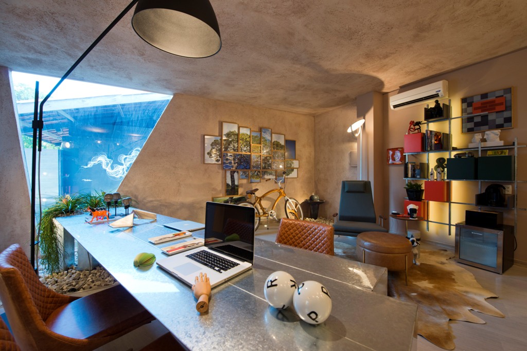 Home Office XXI, um local de trabalho descontraído na CASACOR CE