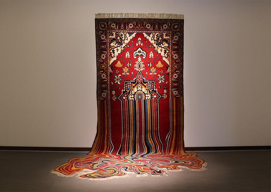 A magia dos tapetes do artista azerbaijano Faig Ahmed