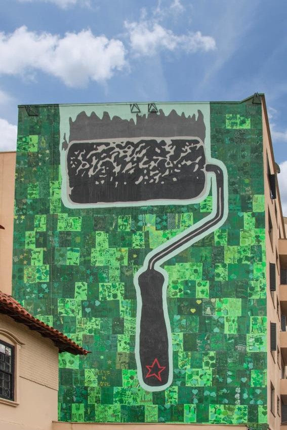 São Paulo ganha seu maior mural de arte colaborativa