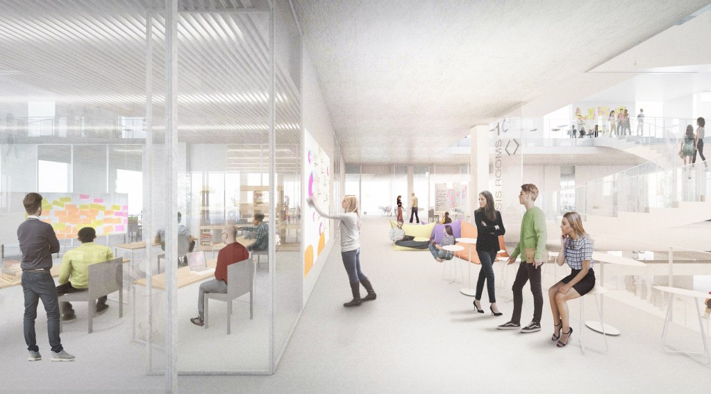 Sou Fujimoto assina centro universitário feito de cubos de vidro