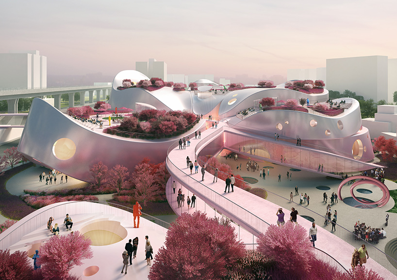 MVRDV projeta museu em formato de flor em Taiwan