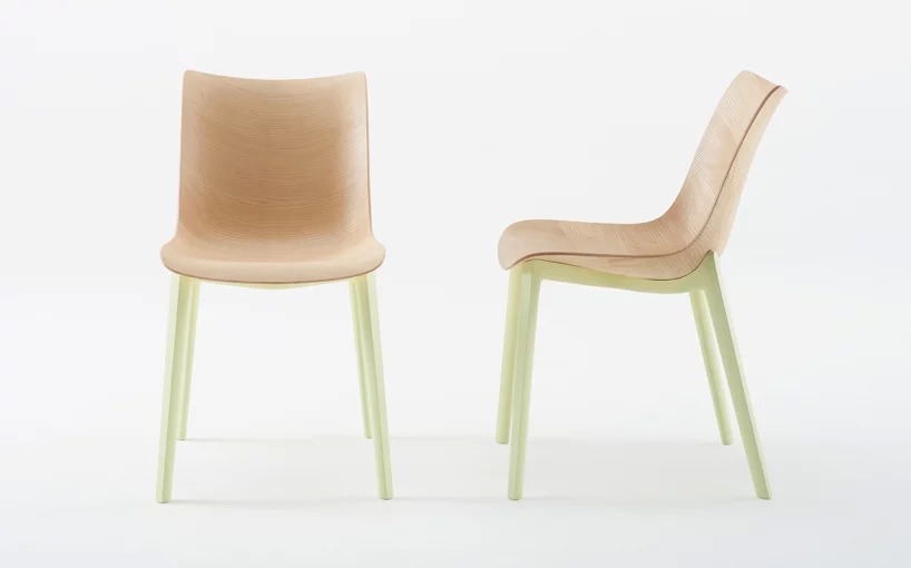 philippe-starck-woody-kartell-wood-chairs-designboom-7 MDW 2018: Philippe Starck inova trabalho da Kartell usando a madeira