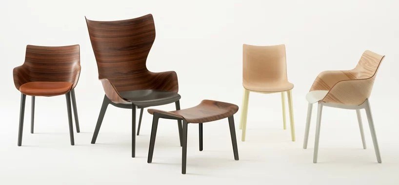 philippe-starck-woody-kartell-wood-chairs-designboom-9 MDW 2018: Philippe Starck inova trabalho da Kartell usando a madeira