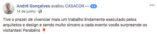 6-avaliacoes-casacorsp-2018 10 avaliações lindas do Facebook sobre a CASACOR São Paulo 2018