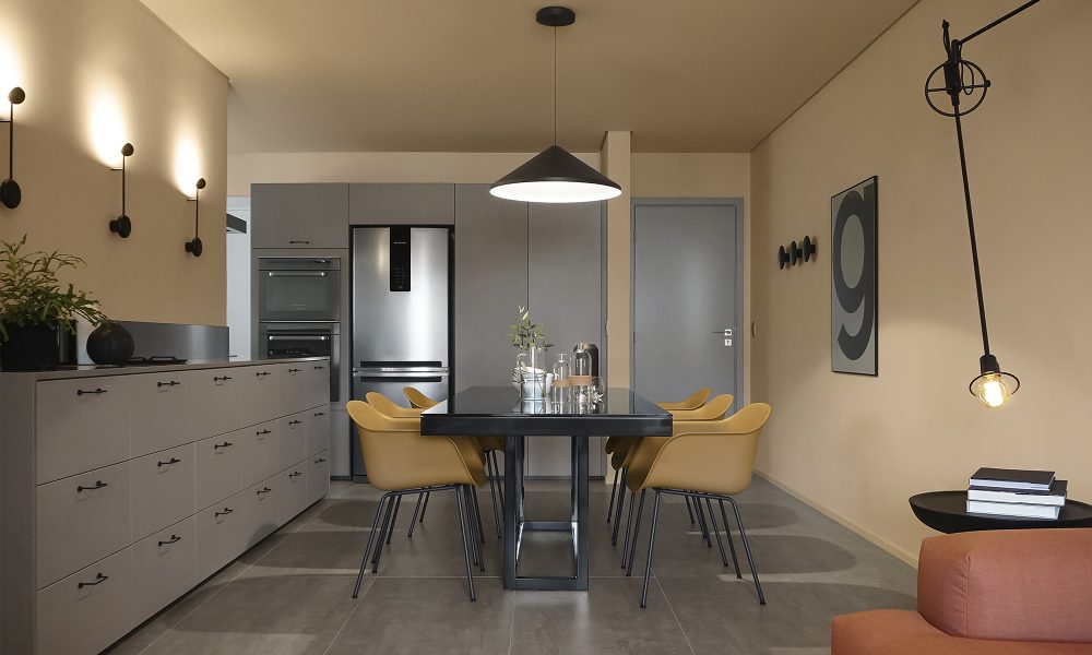 living-1000×600 Edifício Aurum é o 1º projeto de decoração de estúdio sueco no Brasil