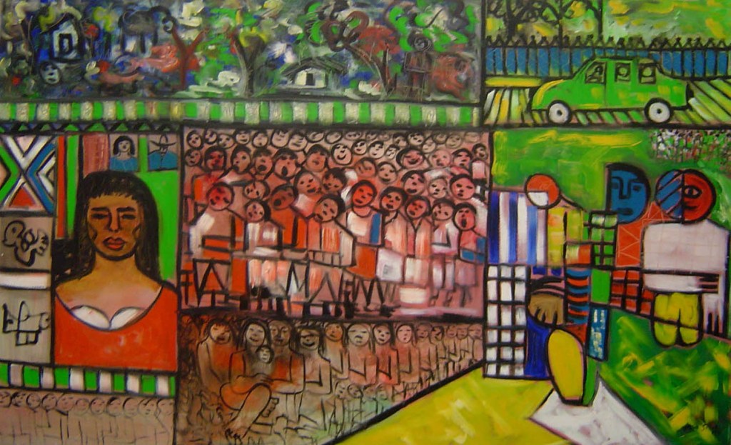 Obra nº 01 Ilton Silva- Sem título Expressão cultural trará vida à CASACOR Mato Grosso do Sul 2018