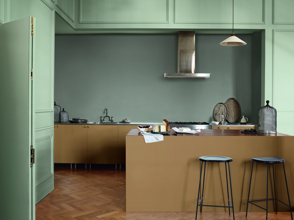 Colour_Futures_19_Espaco_Sonhar_Cozinha_1 Creme Brulée é escolhida como a cor do ano de 2019 pela Coral