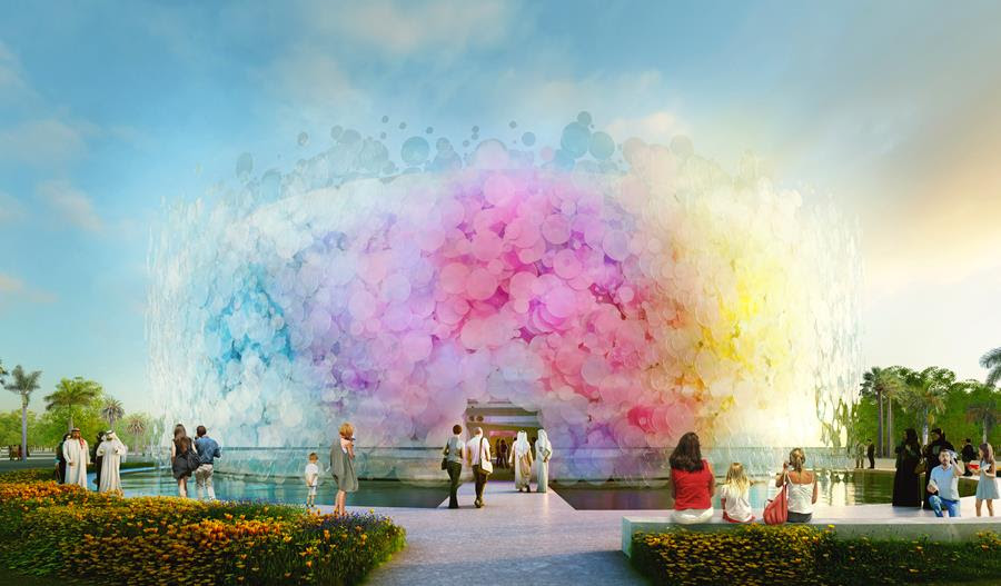 unnamed (2) Paul Cocksedge apresenta aquarela escultural para a Expo 2020 Dubai
