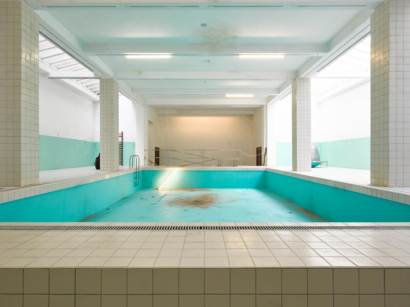whitechapel-gallery-elmgreen-dragset-pool-designboom-2 Galeria Whitechapel vira piscina abandonada nas mãos de Elmgreen & Dragset