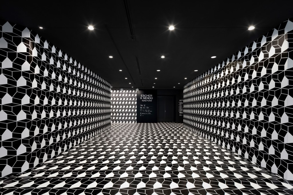 Escher-Nendo-exhibition_dezeen_2364_col_3 Escher ganha exposição projetada pelo Studio Nendo em Melbourne