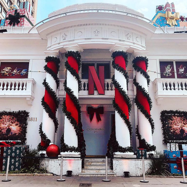 evento netflix Netflix celebra o Natal na Avenida Paulista