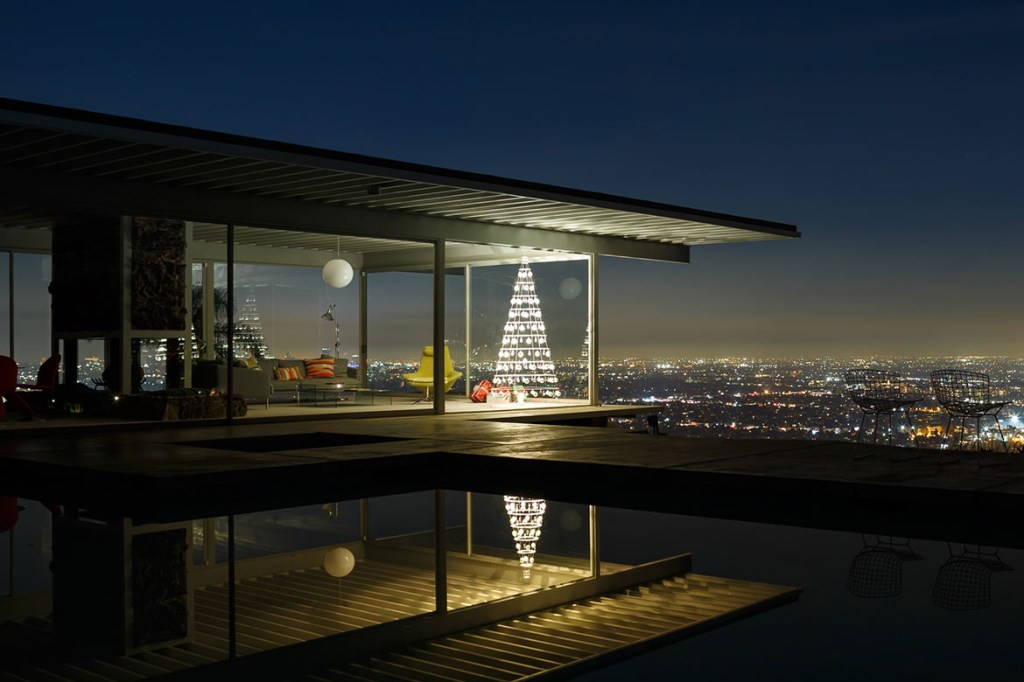 stahl-house-3 – JC Buck Árvores de Natal para quem ama arquitetura moderna!