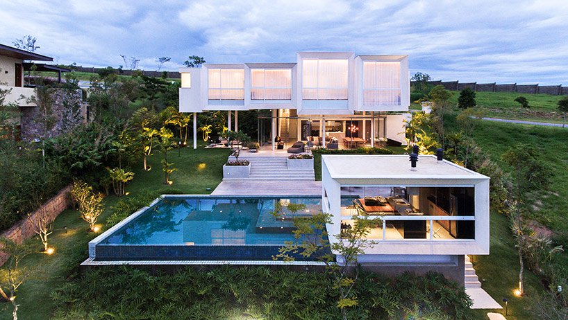 FGMF-arquitetos-neblina-house-sao-paulo-designboom-001 Casa neblina, do FGMF Arquitetos, apresenta volumes suspensos assimétricos