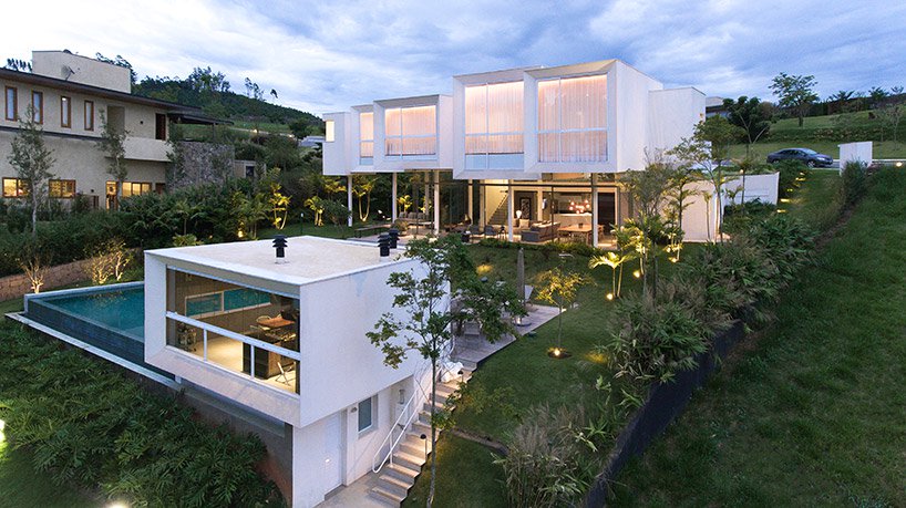 FGMF-arquitetos-neblina-house-sao-paulo-designboom-002 Casa neblina, do FGMF Arquitetos, apresenta volumes suspensos assimétricos