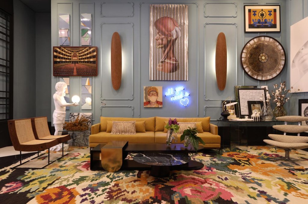 lisandro-piloni-foyer-bienvenue-casacorsp2019_1 Hollywood Regency, Pop Art e clássico no Foyer Bienvenue da CASACOR SP