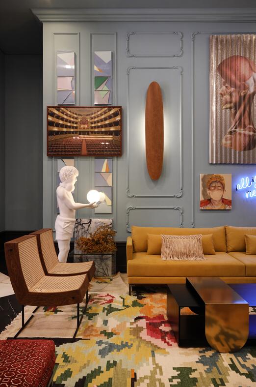 lisandro-piloni-foyer-bienvenue-casacorsp2019_2 Hollywood Regency, Pop Art e clássico no Foyer Bienvenue da CASACOR SP