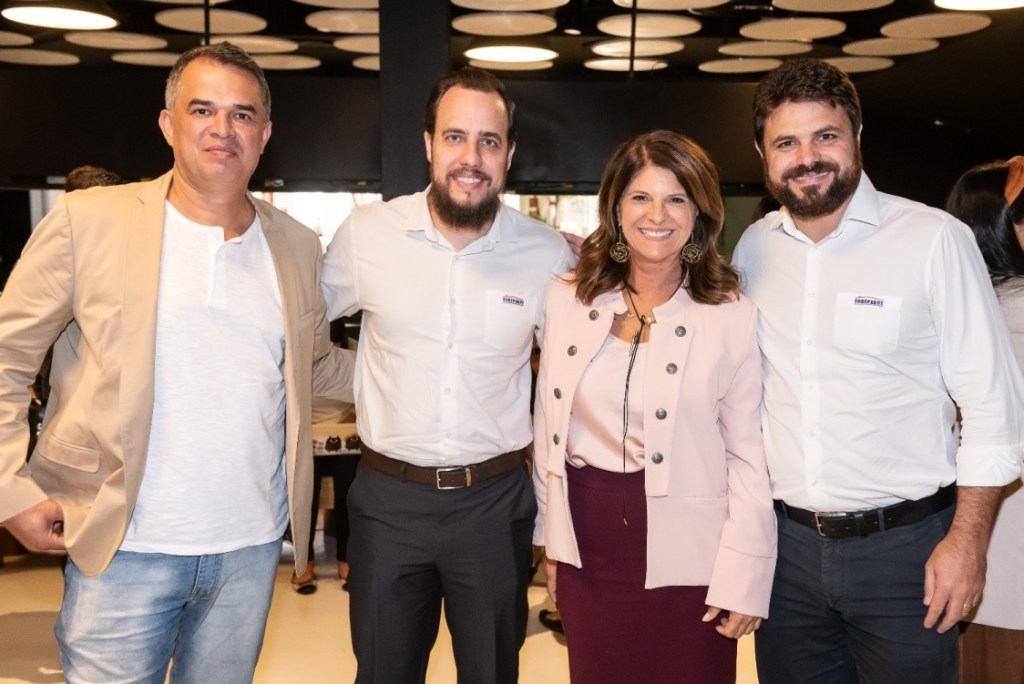 Alex Rodrigues, Alexandre Soares, Angela Castilho e Hugo Carneiro CASACOR Brasília apresenta novidades da 28ª edição em reunião operacional