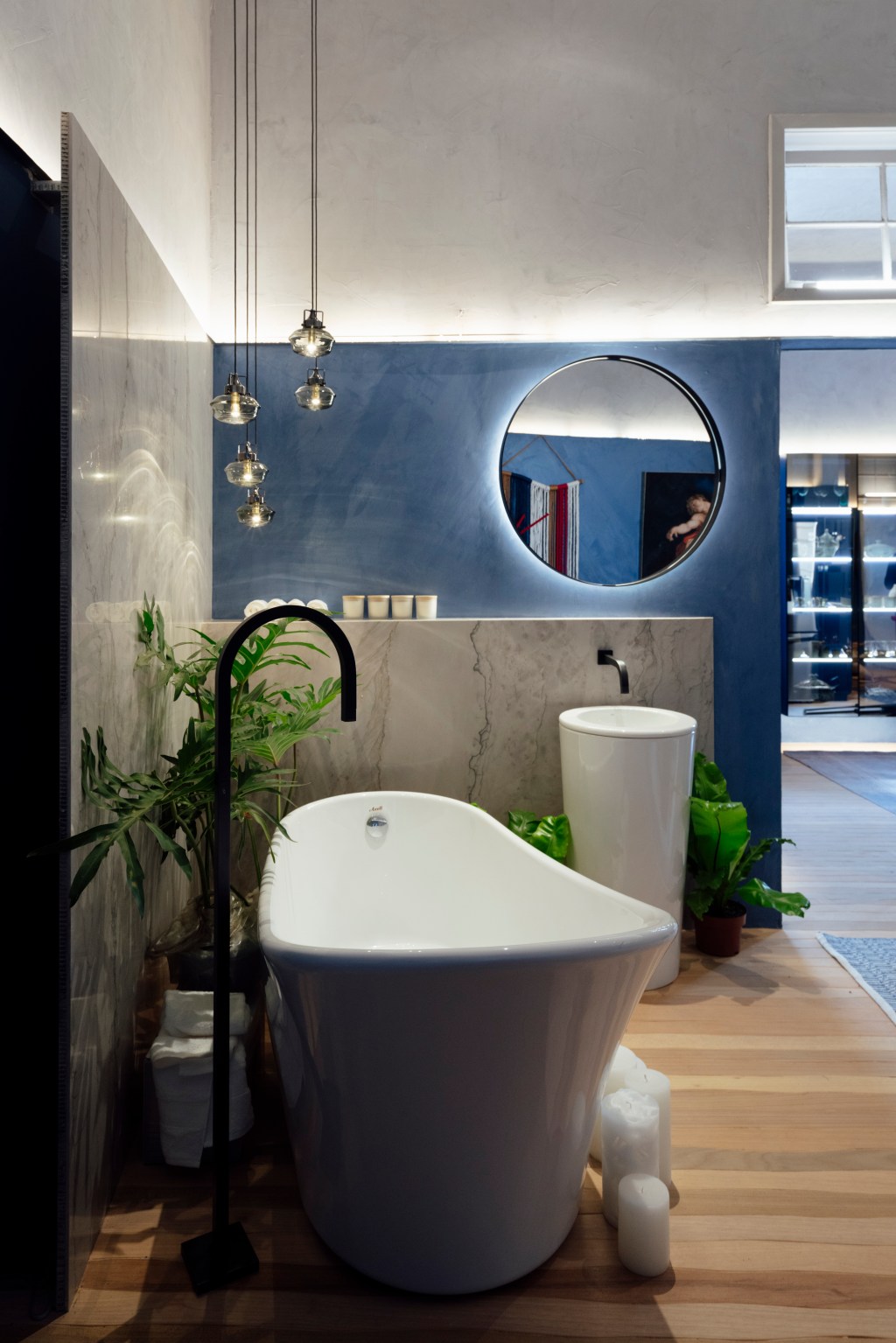 studio-slim-daniel-wilges-casacor-rio-grande-do-sul-2019-cristiano-bauce-9 Azul ativa memórias afetivas no Studio Slim da CASACOR Rio Grande do Sul