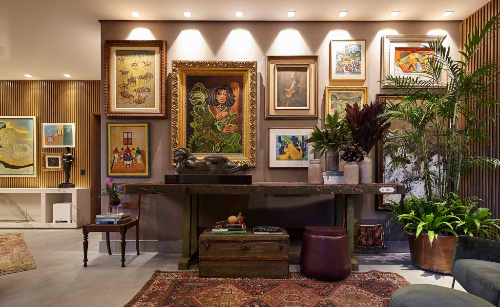 Casa Cor RS 201913313 CASACOR Rio Grande do Sul: acervo de uma vida inteira na Sala com Arte