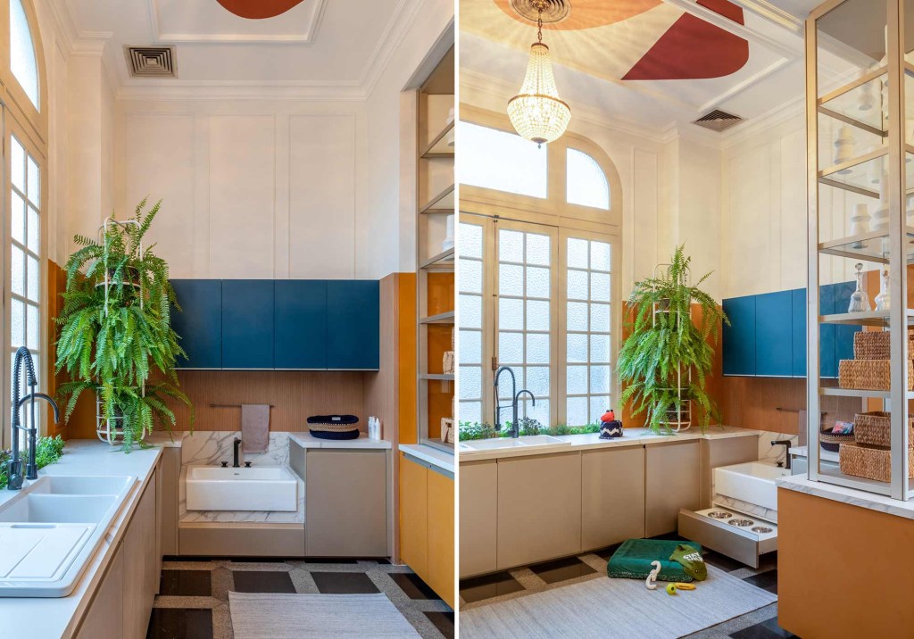 Tons quentes e plantas tropicais inauguram verão em cozinha da CASACOR RJ